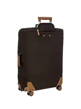 BRICS | Trolley blando X-TRAVEL 71cm Negro | braun
